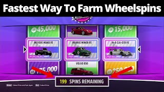 Forza Horizon 5  The NEW BEST Way To Farm Super Wheelspins How To Get Wheelspins In FH5 [upl. by Lanna]