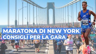 MARATONA DI NEW YORK  consigli per la gara [upl. by Malita]