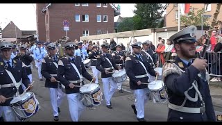 Klompenfest 2024 in GrevenbroichElsen Die Fahnenparade [upl. by Scoles]