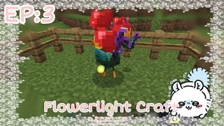 A stressful Minecraft adventure￼ Flowerlight Craft EP3 [upl. by Juetta]