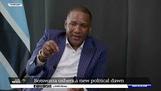 Exclusive  Botswanas new President Duma Boko speaks on political unity in the SADC region [upl. by Erlond]