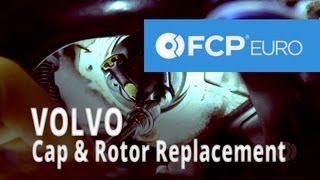 Volvo Rotor and Distributor Cap Replacement 850 T [upl. by Anisor576]