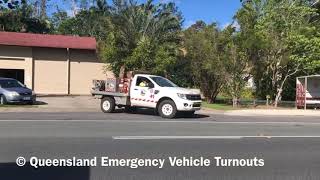 RFS  Landsborough 41 Responding Code 30  Bushfire Cochin Creek QLD [upl. by Atiuqcaj]