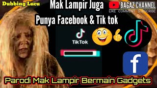 Mak lampir TikTok kan amp Bermain Facebook Dubbing Kocak Parodi [upl. by Atnamas]