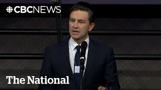 Poilievre gets political during Oct 7 ceremony speech [upl. by Iives]