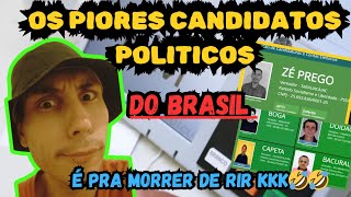 BORA COM OS PIORES CANDIDATOS NO HORARIO DO COMERCIAL KKK DA TV [upl. by Carmencita344]