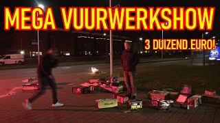 OUD EN NIEUW VUURWERKSHOW 3 DUIZEND EURO [upl. by Rivers514]