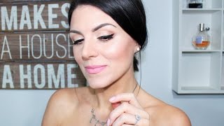 My Bridal Makeup  Brunette Beauty Blogger [upl. by Rind]