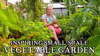 Massively Productive SmallScale Suburban Vegetable Garden  Backyard SelfSufficiency on a Budget [upl. by Dayle]