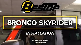 Bronco Skyrider Installation Walkthrough [upl. by Muriah684]