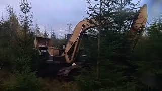 Kobelco K905LC abandoned in the forest for 7 years Will it start [upl. by Levenson]