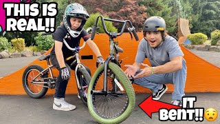 Walmart Game Of Bike GONE WRONG Caiden VS Kaden [upl. by Phelgon]