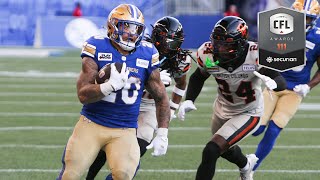 CFL Awards Brady Oliveira wins Most Outstanding Canadian [upl. by Corron]