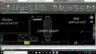 How To Create Block And Insert Block AutoCAD Tutorial  Tamil [upl. by Saenihp677]