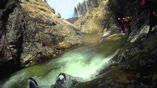 Canyoning TaglesSchlucht im April 2011 [upl. by Volding]