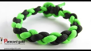 Easy braided paracord bracelet [upl. by Atikir]