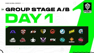 PGS 1 Group Stage DAY 1 [upl. by Nessie]