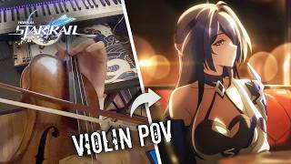 Acheron amp Black Swan Dance  Pro Violinist POV  Honkai Star Rail [upl. by Ki]