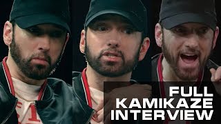 Full Interview Eminem about Kamikaze MGKs diss Joe Budden Tyler the Creator and more 2018 [upl. by Dita]