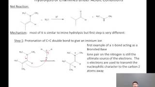 06 13 Enamine Hydrolysis [upl. by Akcir]