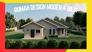 Rumah Impian Design 4 Bilik [upl. by Aisetra]