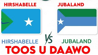 TOOS Hirshabelle vs Jubaland Ciyaar Xiiso badan Live u daawo [upl. by Hadden377]