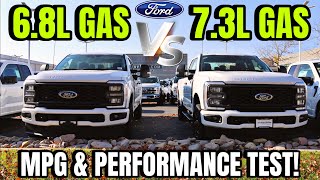 2024 Ford Super Duty 68L Gas VS 73L Gas MPG And Performance Comparison [upl. by Arul650]