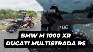 Ducati Multistrada V4 RS vs BMW M 1000 XR [upl. by Vaios669]