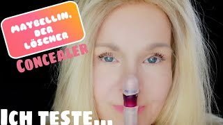 Maybelline Concealer DER LÖSCHER Liebe oder Hass🤔🤗 Ü50 [upl. by Willmert]