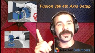 Fusion Friday ep102 May the 4th axis be with you How to setup Fusion 360 for 4th axis work [upl. by Gerardo]