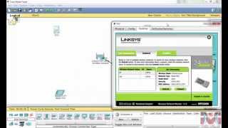 درس حول كيفية ربط شبكة وايرليس بواسطة برنامج السيسكو باكت ترايسر Cisco Packet Tracer [upl. by Ahterod]
