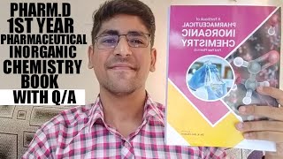 PharmD 1st Year Pharmaceutical Inorganic Chemistry Book  Doctor Of Pharmacy Books [upl. by Norwood]