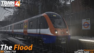 The Flood  London Overground  Train Sim World 4 4K 60FPS [upl. by Kellina]