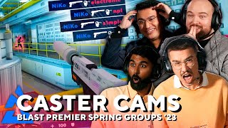 Caster reactions to Monster NiKo Twistzz Deagle flick and more from Spring Groups 23 [upl. by Norward]