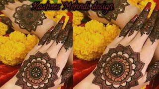 Kashees Mehndi design 2020Kashif aslam inspired Mehndi design  kashees mehndi design [upl. by Aileduab]