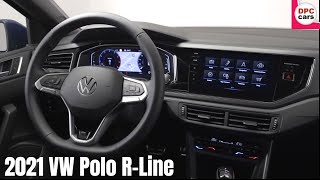 New 2021 VW Polo R Line Interior Volkswagen [upl. by Asylla191]