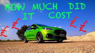 How Much Did It All Cost Ford Fiesta MK85 ST [upl. by Swords]