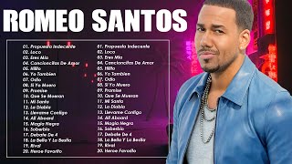 Romeo Santos Exitos Sus Mejores Canciones  Romeo Santos Mix Románticas 2023 [upl. by Namara]