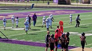 5th grade football Gravette at Berryville 93023 [upl. by Onirefez]