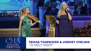 Trisha Yearwood and Lindsey Stirling – “O Holy Night”  CMA Country Christmas 2023 [upl. by Venditti]