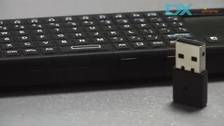 SEENDA Mini Handheld Rechargeable 24G Wireless Keyboard w IR RC amp Backlight  DX [upl. by Oriel]