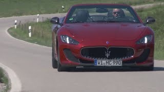 Maserati GranCabrio MC  Test it [upl. by Cacia915]