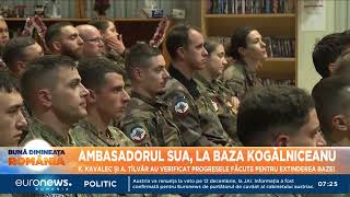 Ambasadoarea SUA „România investește întruna dintre cele mai importante baze NATO” [upl. by Anigger]