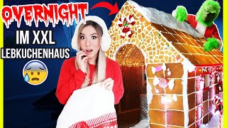 Entweder XXL LEBKUCHENHAUS boxfort OVERNIGHT oder AIRTAG FANGEN vor Weihnachten Grinch Challenge [upl. by Veradi]