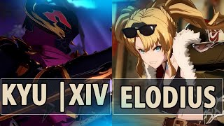 GBVSR🔥Kyu  XIV Siegfried Vs GRP  Elodius Zeta Crimson Bomber🔥  High Level Gameplay [upl. by Eneja]