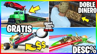 NUEVA ACTUALIZACION 3 COCHES GRATIS DOBLE DINERO RAIJUen DESC GTA Online [upl. by Ttevi]