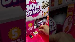 NEW Zuru Mini Brands RETRO Series 1 Toy Unboxing  Mini Food [upl. by Marie-Jeanne]