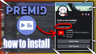 How to Install PreMiD for discord and add ons [upl. by Anoynek171]