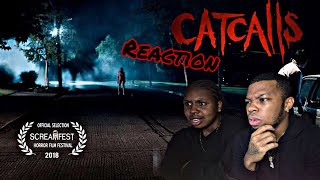 CatCalls Short Horror 🎃 Reaction  That was WILD 😱🎃 [upl. by Htelimay839]