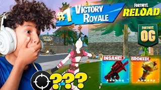 PRODIGY OG FORTNITE RELOAD HIGH LEVEL GAMEPLAY MOUSE AND KEYBOARD [upl. by Plunkett]